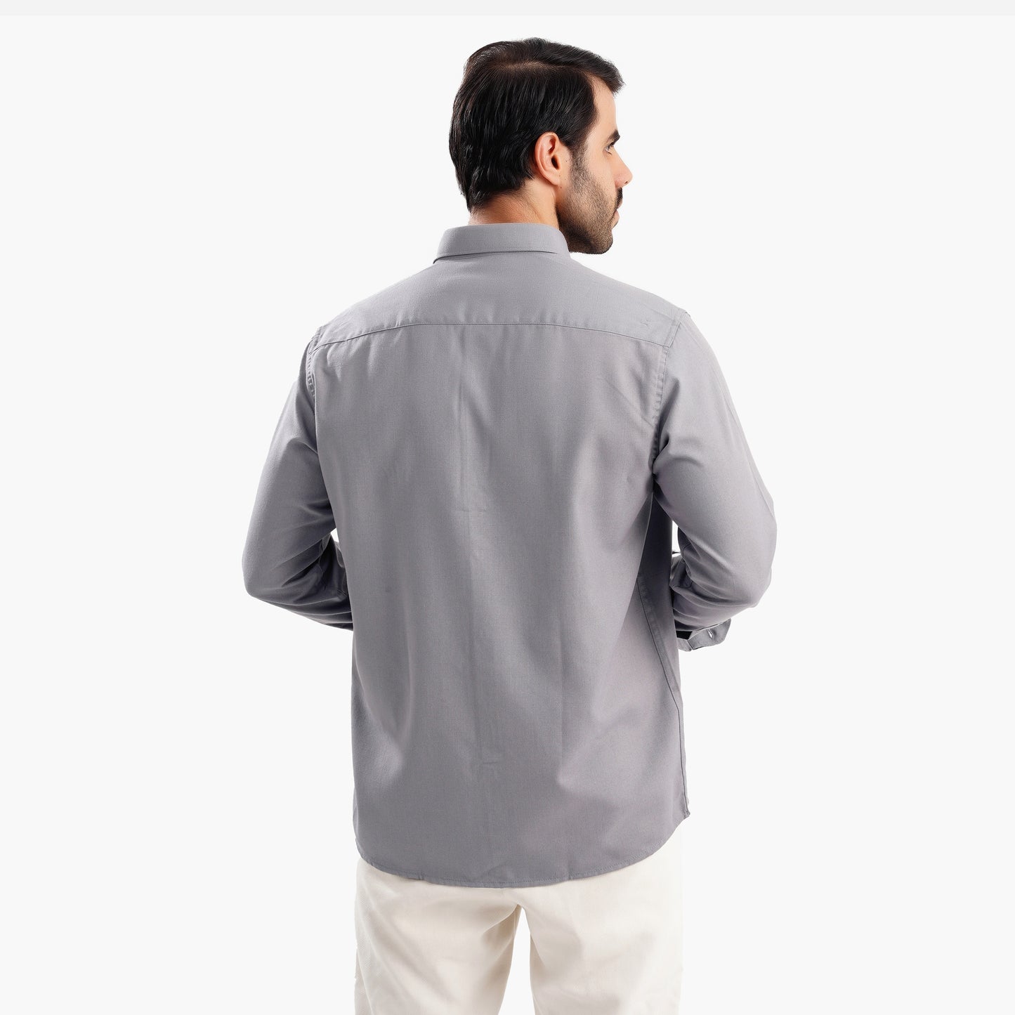 MEKA Premium Anti-Shrink Dress Shirt - MEKA | Premium Long Sleeves Shirt - Semi Casual Regular Fit (0056)