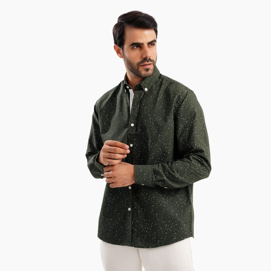 MEKA Premium Anti-Shrink Dress Shirt - MEKA | Premium Long Sleeves Shirt - Semi Casual Regular Fit (0077)