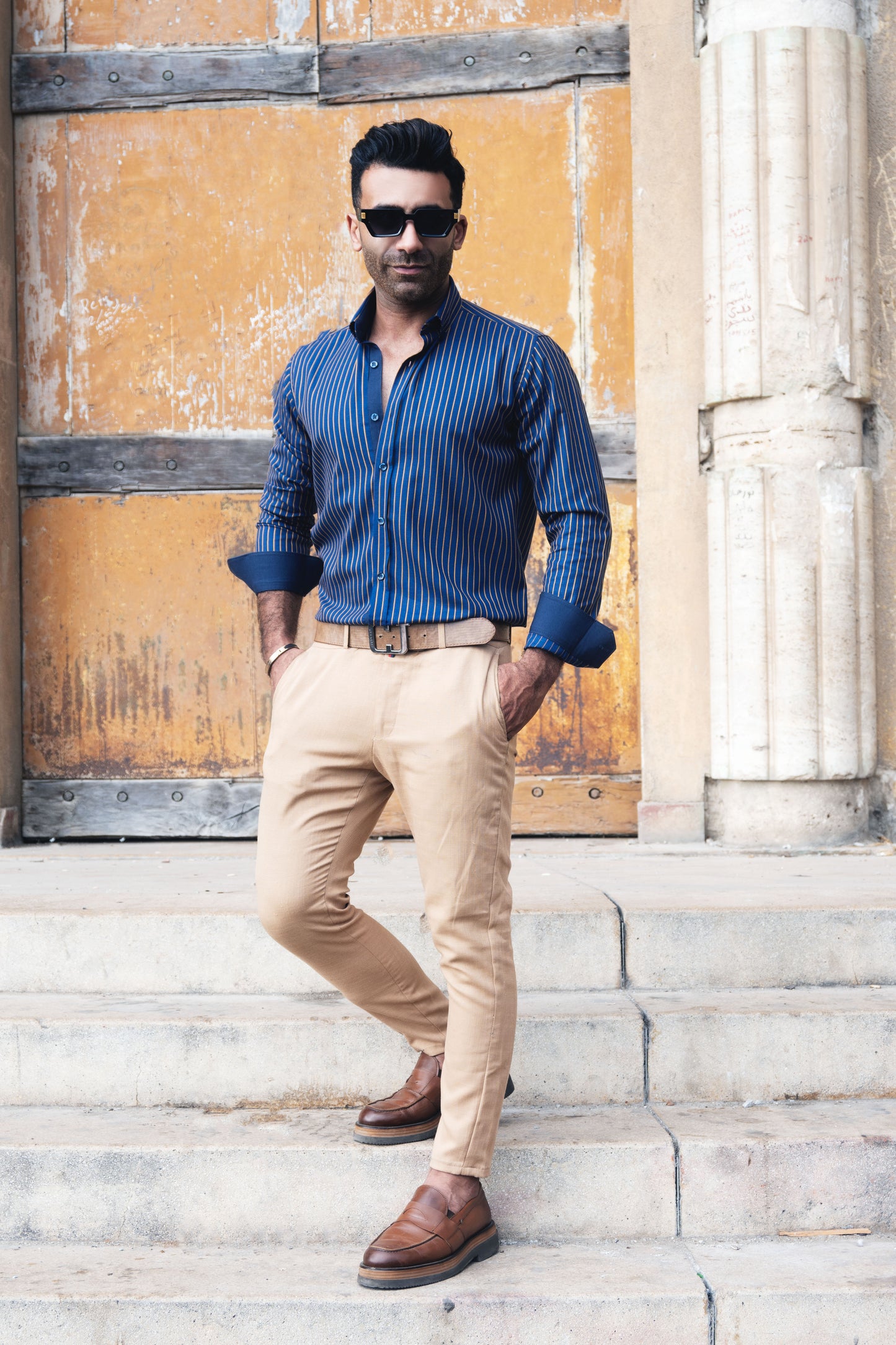 MEKA | Premium Long Sleeves Shirt - Semi Casual Regular Fit (0052)