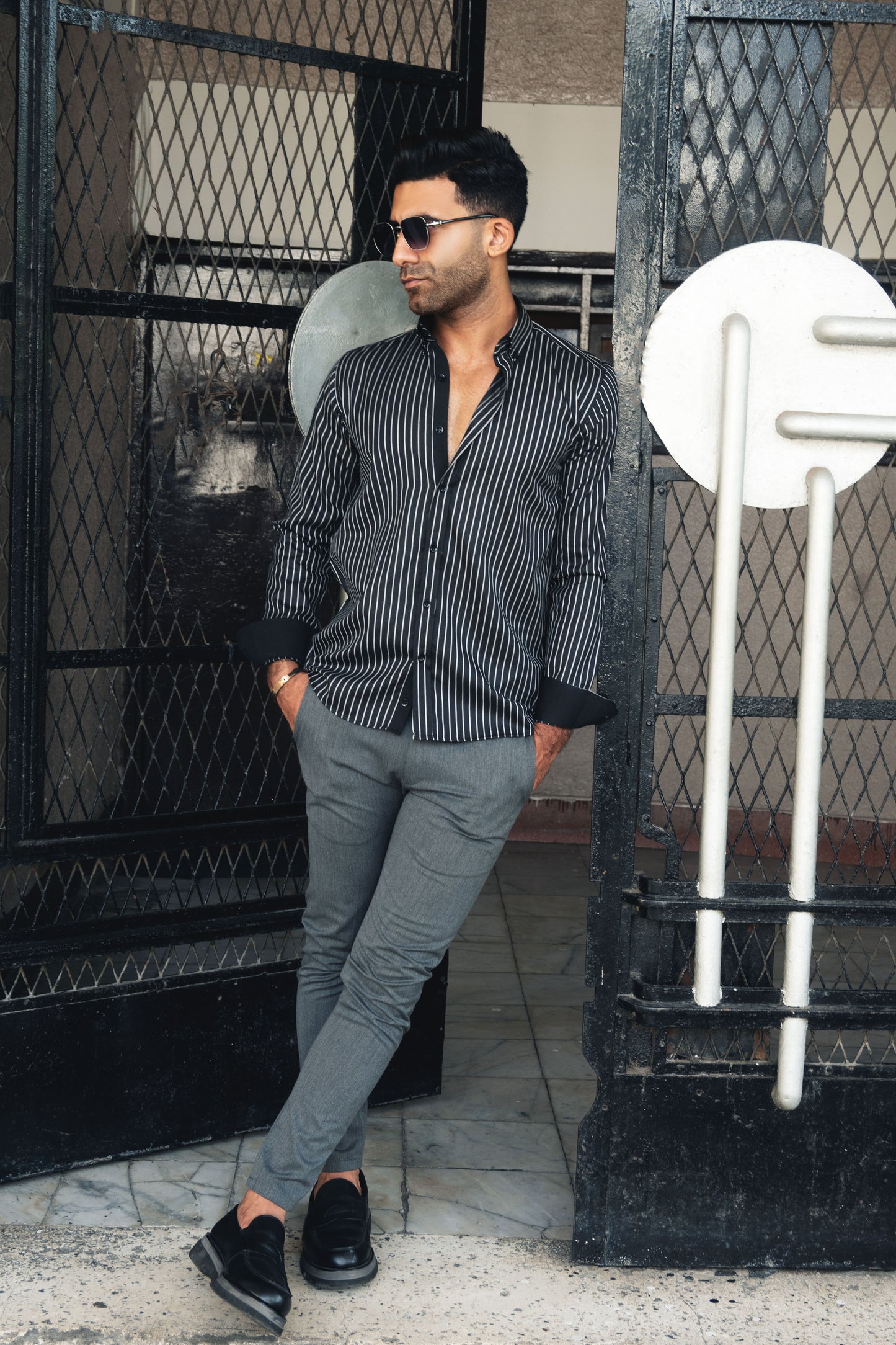 MEKA | Premium Long Sleeves Shirt - Semi Casual Regular Fit (0050)