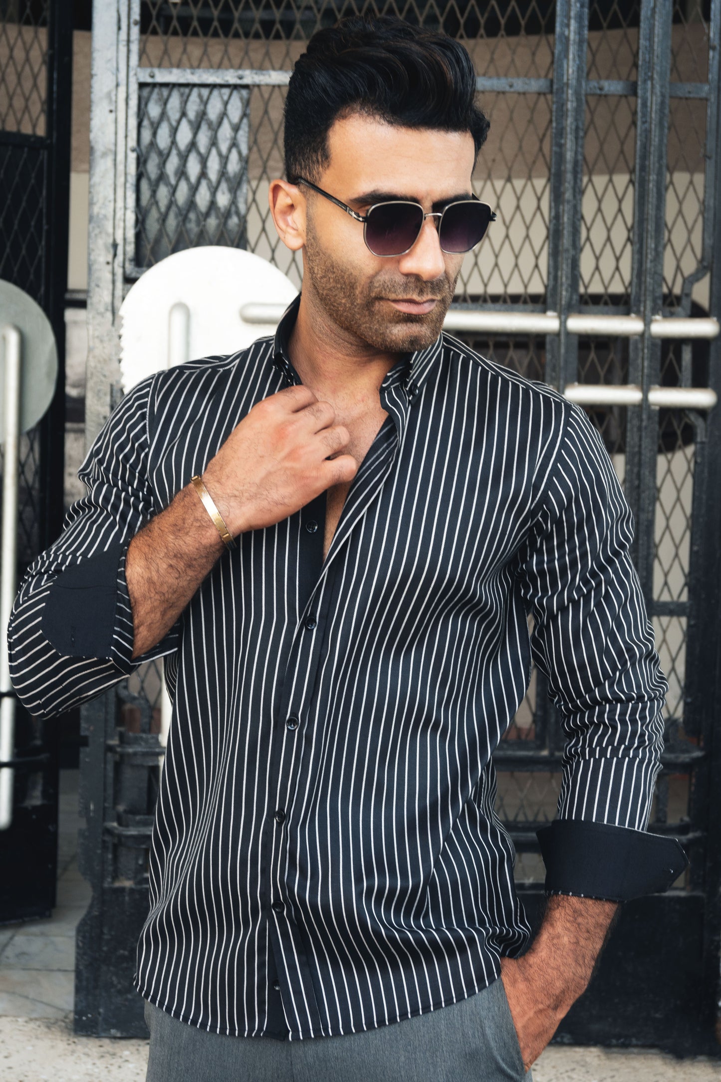 MEKA | Premium Long Sleeves Shirt - Semi Casual Regular Fit (0050)