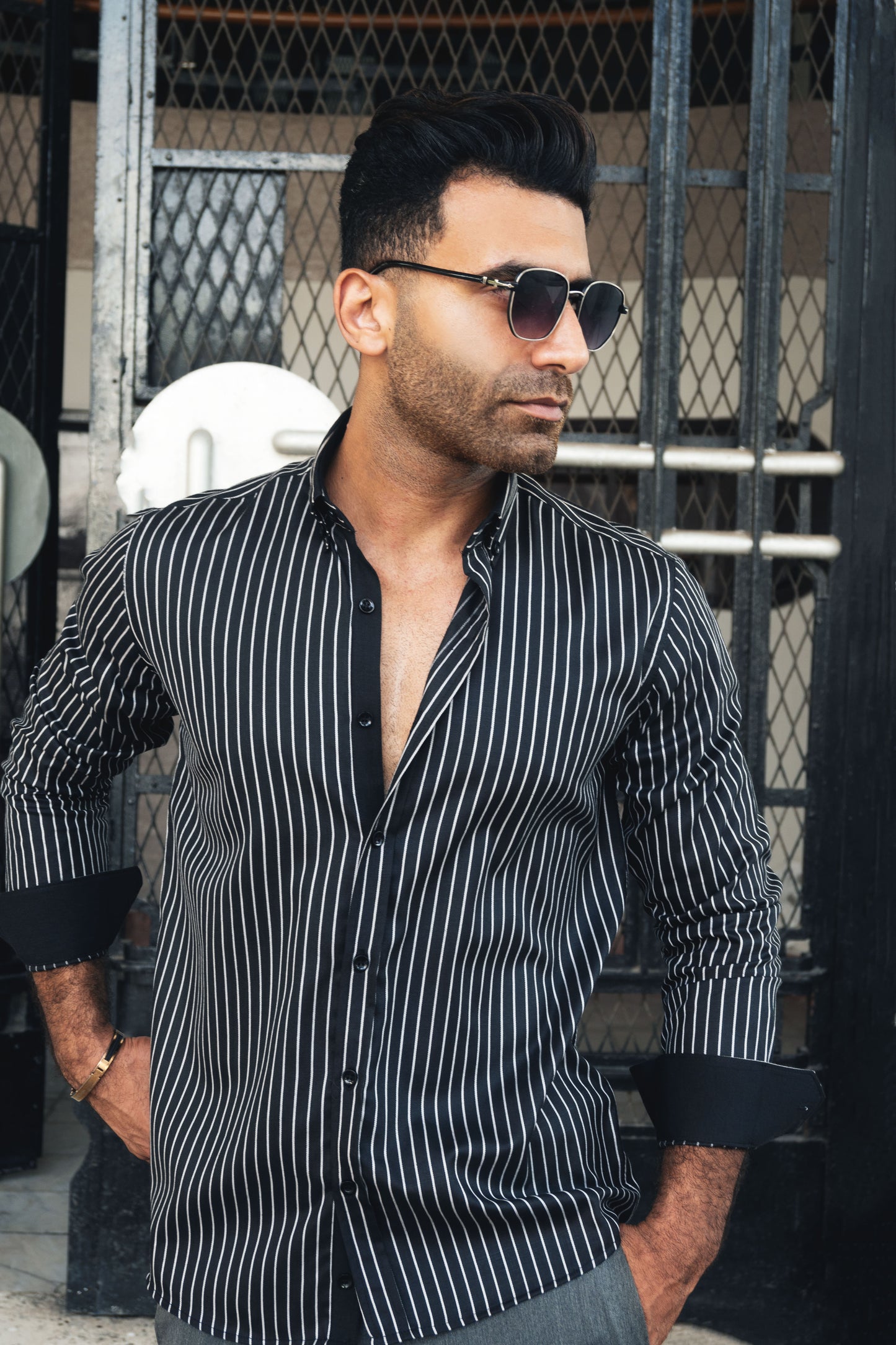 MEKA | Premium Long Sleeves Shirt - Semi Casual Regular Fit (0050)