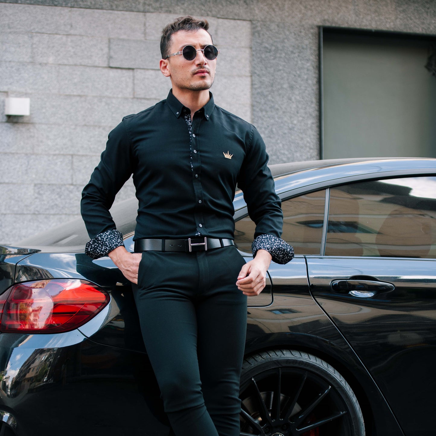 MEKA Premium Anti-Shrink Dress Shirt - MEKA | Premium Long Sleeves Shirt - Semi Casual Regular Fit (0059)