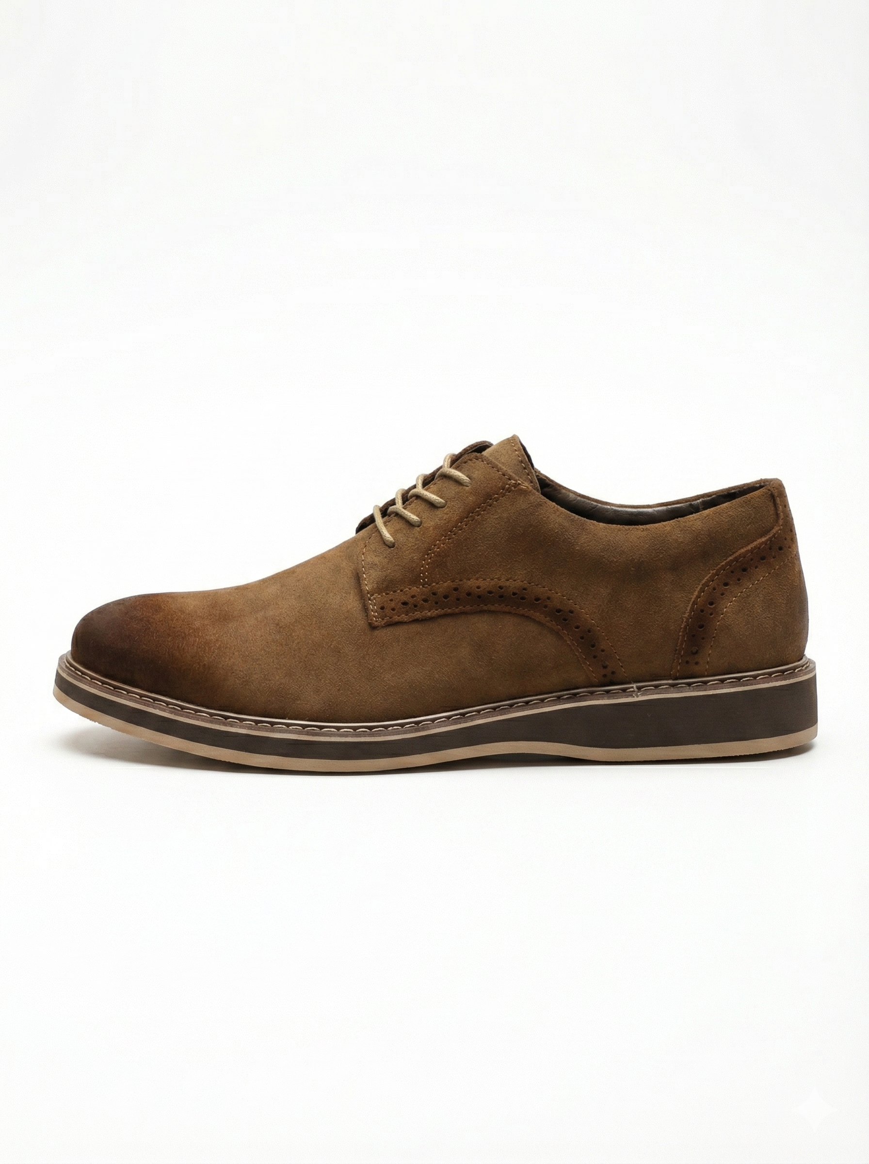 MEKA Premium Anti-Shrink Dress Shirt - MEKA Casual Derby - Brown