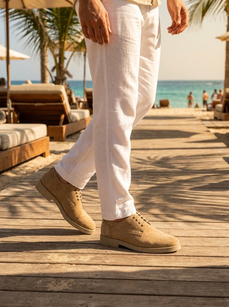 MEKA Casual Derby - Beige