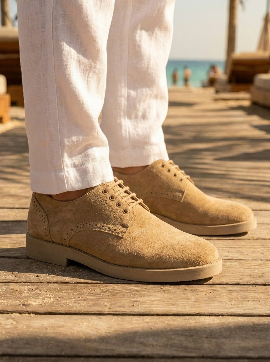 MEKA Casual Derby - Beige
