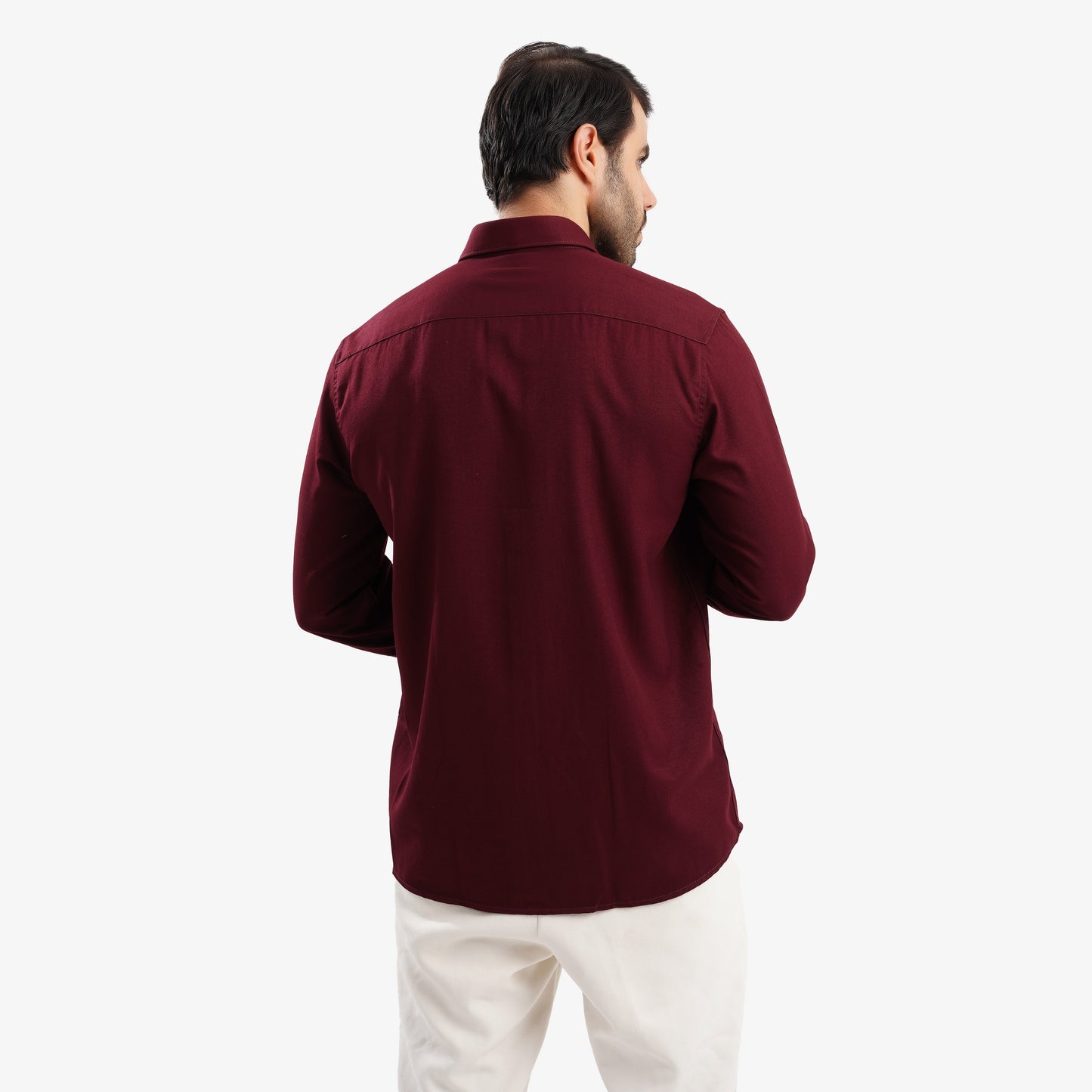 MEKA Premium Anti-Shrink Dress Shirt - MEKA | Premium Long Sleeves Shirt - Semi Casual Regular Fit (0054)