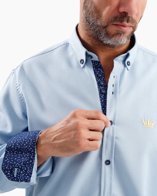 MEKA | Premium Long Sleeves Shirt - Semi Casual Regular Fit (0055)
