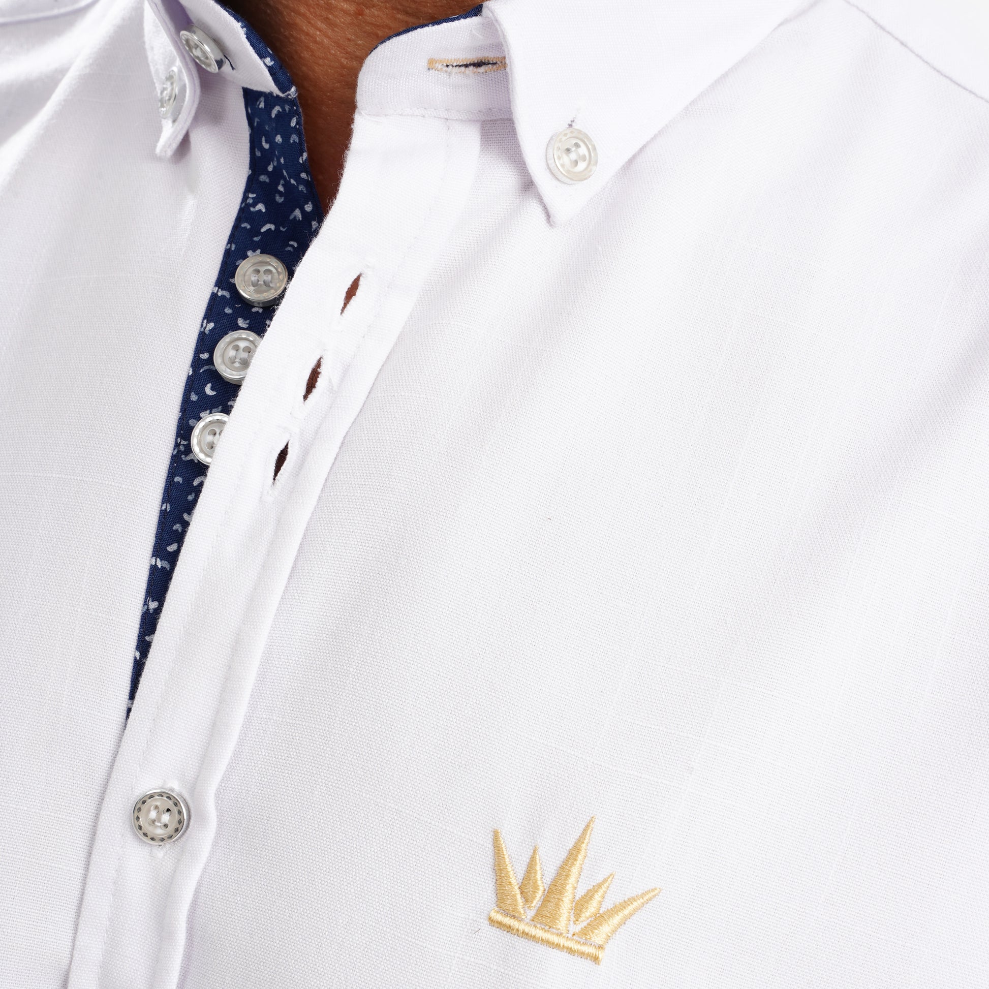 MEKA Premium Anti-Shrink Dress Shirt - MEKA | Premium Long Sleeves Shirt - Semi Casual Regular Fit (0057)