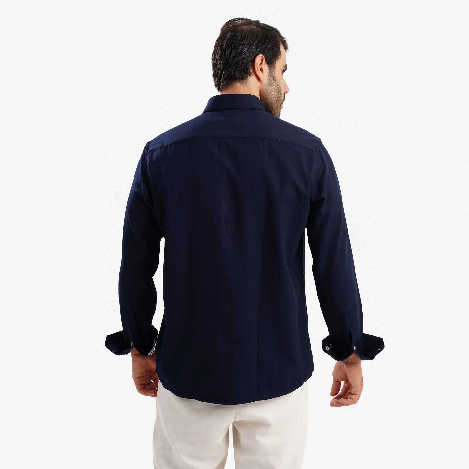 MEKA Premium Anti-Shrink Dress Shirt - MEKA | Premium Long Sleeves Shirt - Semi Casual Regular Fit (0058)
