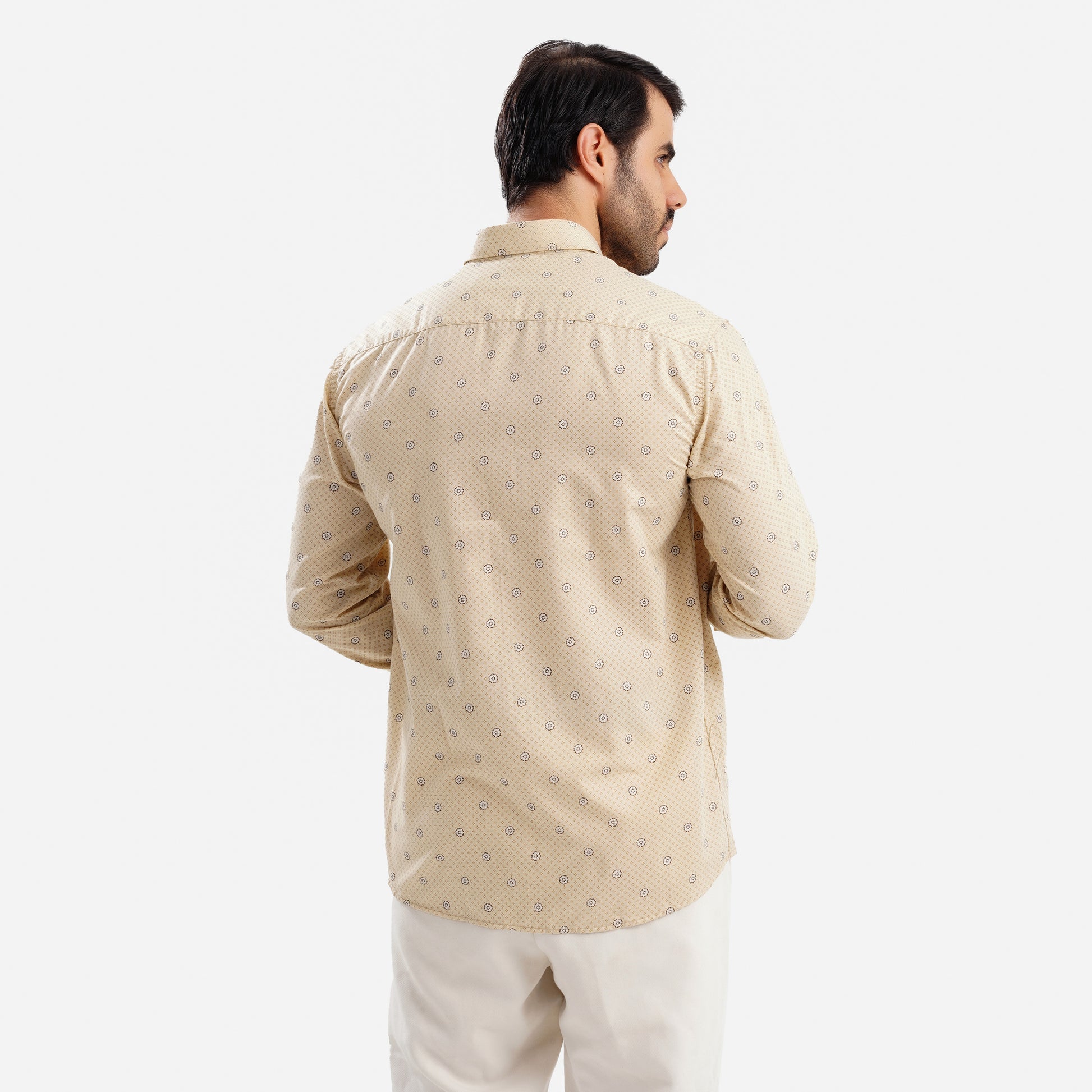 MEKA Premium Anti-Shrink Dress Shirt - MEKA | Premium Long Sleeves Shirt - Semi Casual Regular Fit (0062)