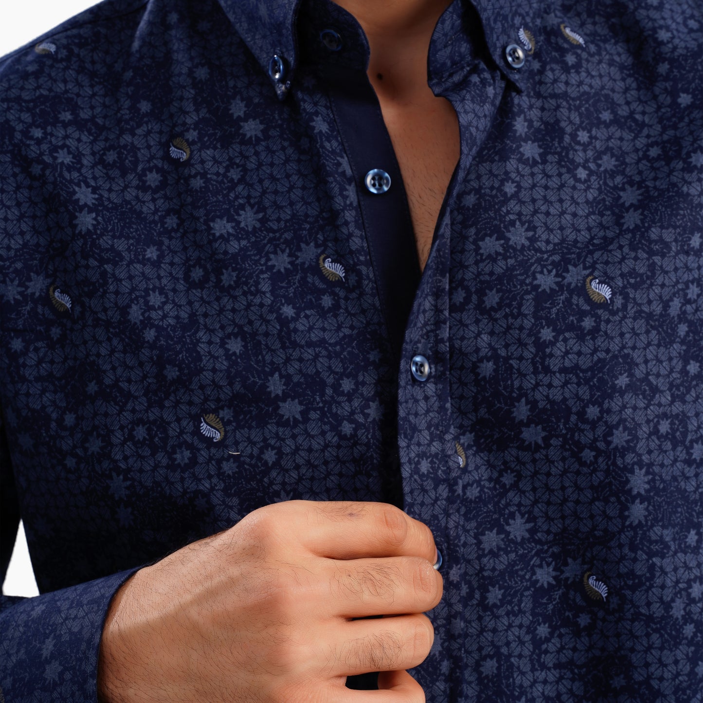 MEKA Premium Anti-Shrink Dress Shirt - MEKA | Premium Long Sleeves Shirt - Semi Casual Regular Fit (0067)