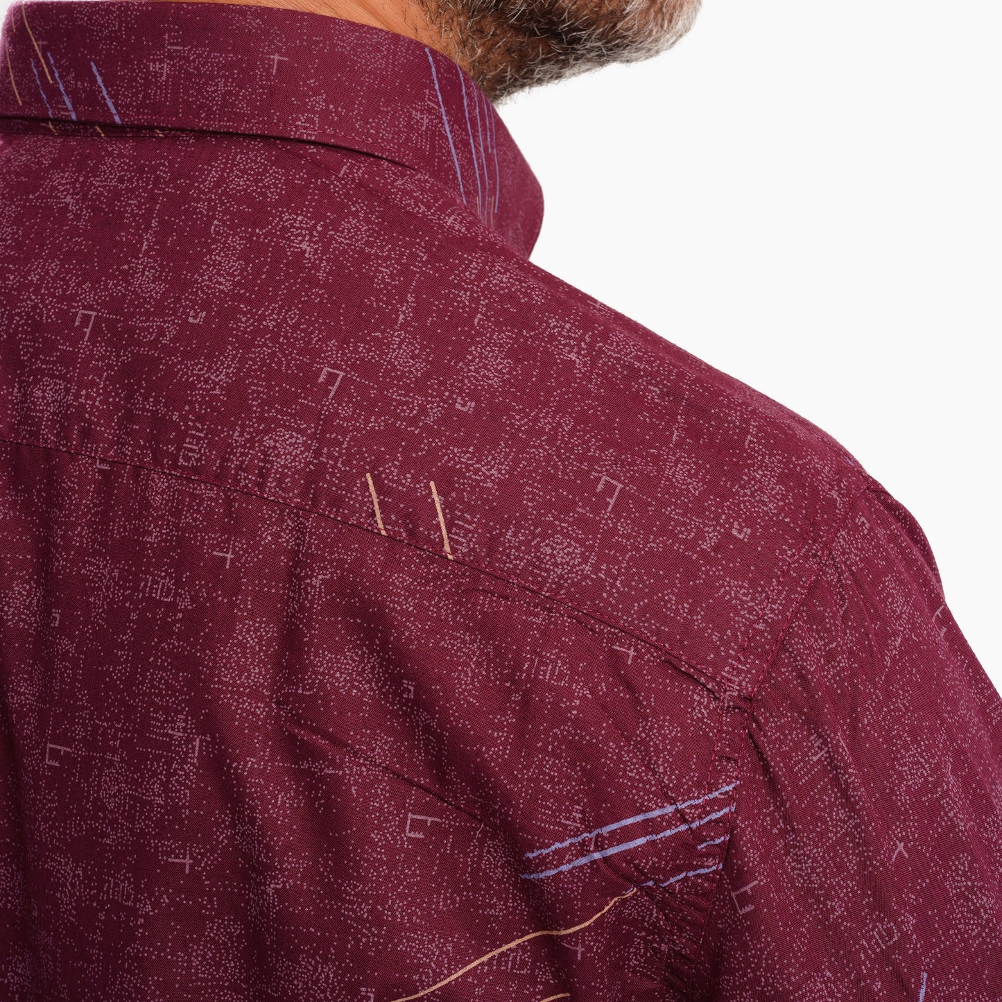 MEKA Premium Anti-Shrink Dress Shirt - MEKA | Premium Long Sleeves Shirt - Semi Casual Regular Fit (0068)