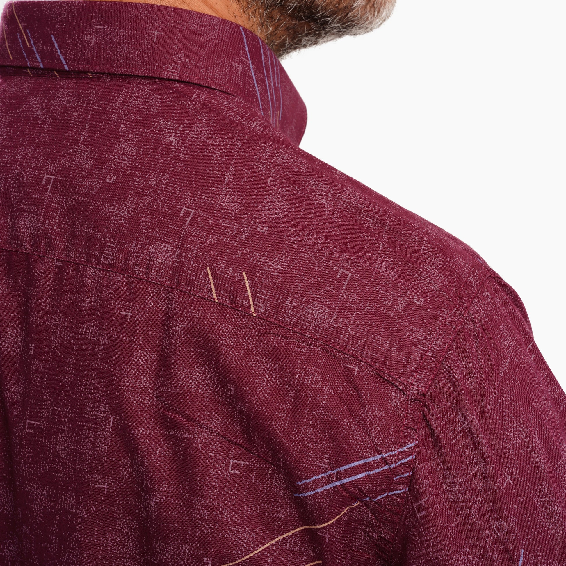 MEKA Premium Anti-Shrink Dress Shirt - MEKA | Premium Long Sleeves Shirt - Semi Casual Regular Fit (0068)