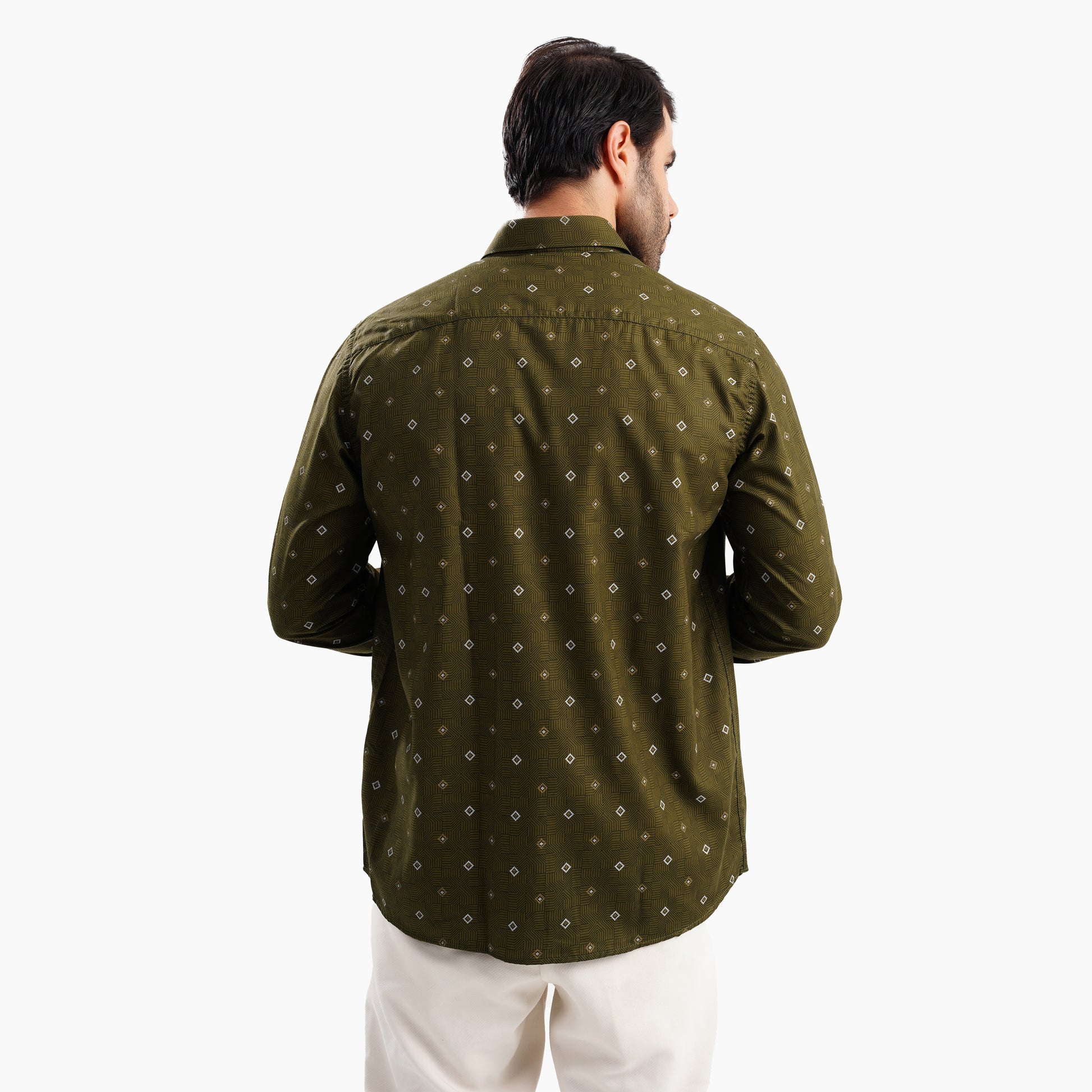 MEKA Premium Anti-Shrink Dress Shirt - MEKA | Premium Long Sleeves Shirt - Semi Casual Regular Fit (0071)