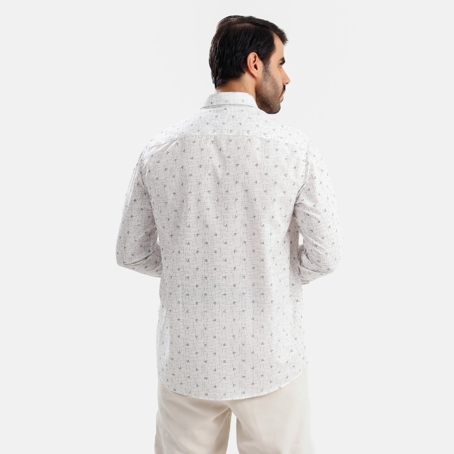 MEKA Premium Anti-Shrink Dress Shirt - MEKA | Premium Long Sleeves Shirt - Semi Casual Regular Fit (0073)