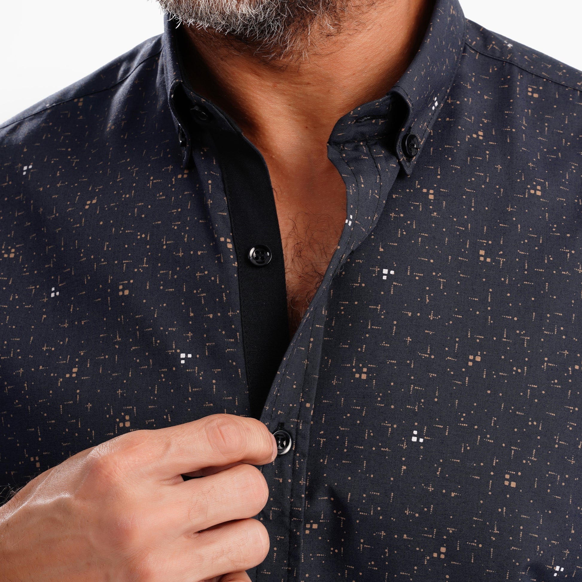 MEKA Premium Anti-Shrink Dress Shirt - MEKA | Premium Long Sleeves Shirt - Semi Casual Regular Fit (0076)