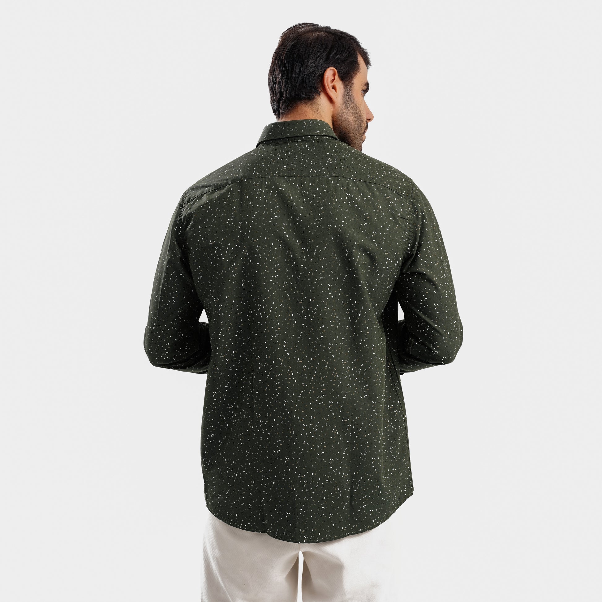 MEKA Premium Anti-Shrink Dress Shirt - MEKA | Premium Long Sleeves Shirt - Semi Casual Regular Fit (0077)