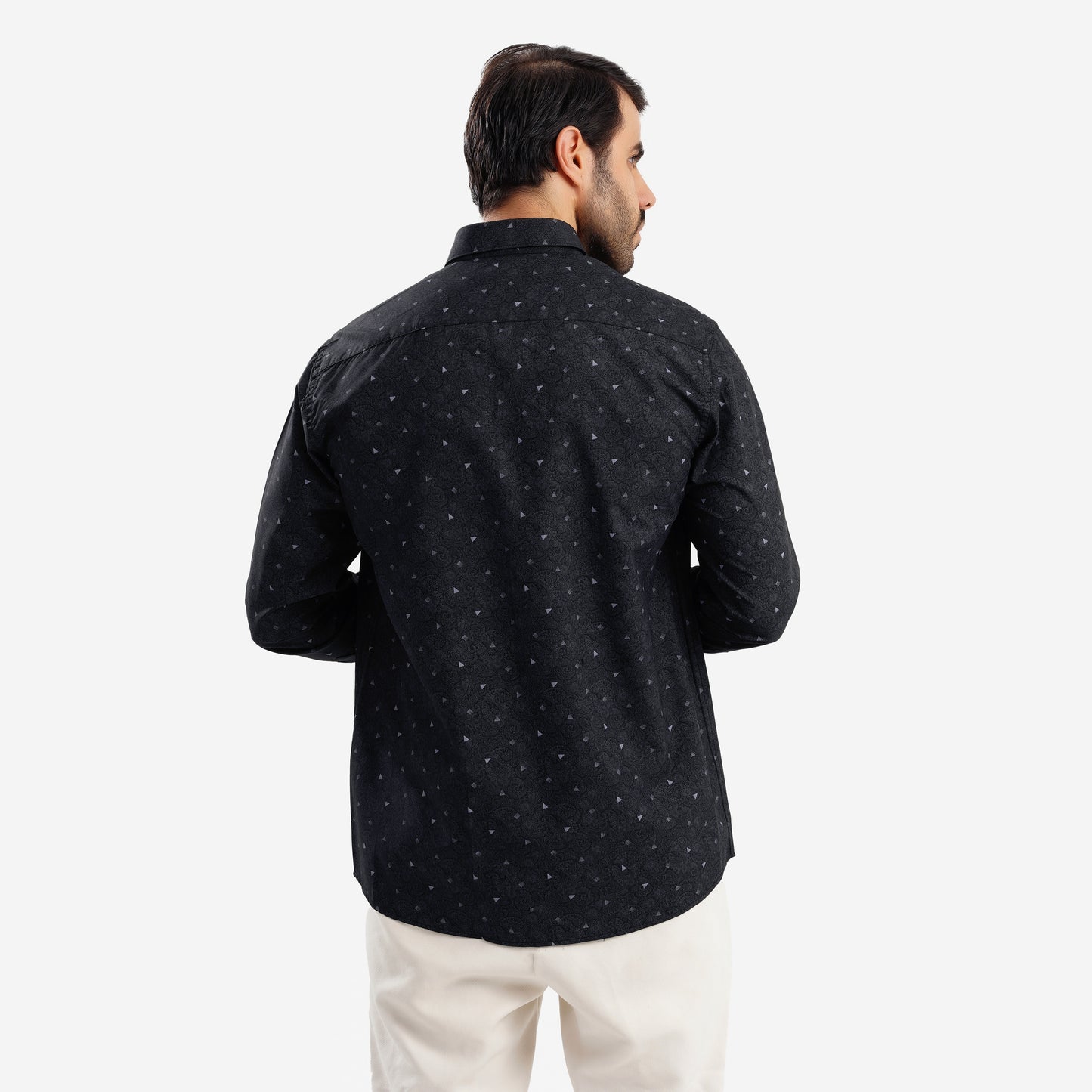 MEKA Premium Anti-Shrink Dress Shirt - MEKA | Premium Long Sleeves Shirt - Semi Casual Regular Fit (0078)